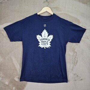 Reebok Toronto Maple Leafs NHL Andersen #31 T-Shirt Men's Sz M Blue Short Sleeve